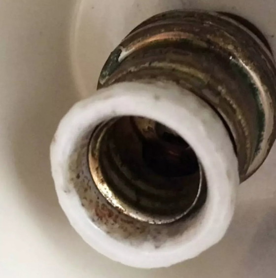 Image 1 of Paar Diabolo-Wandleuchten Elfenbeinweiß