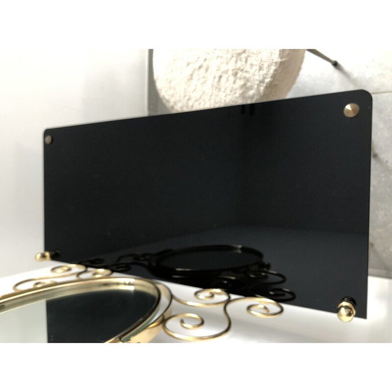 Image 1 of Schminktisch im Vintage-Stil mit seinem Toupet-Hocker