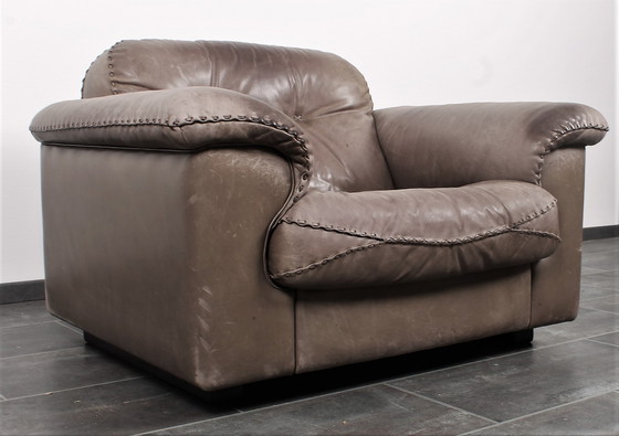 Image 1 of De Sede DS101 Sessel aus grauem Leder