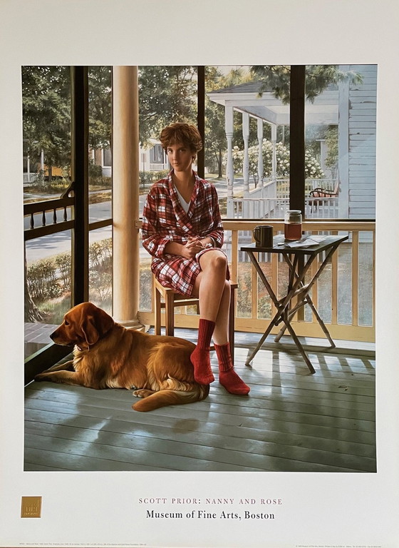 Image 1 of Scott Prior, Nanny und Rose, 1983, Copyright 1998 Museum of Fine Arts, Boston