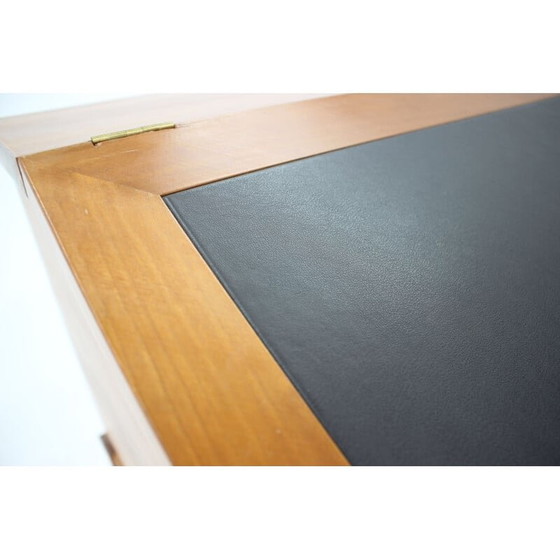 Image 1 of Schreibtisch aus Mahagoni von Rud Thygesen und Johnny Sørensen, Dänemark 1980