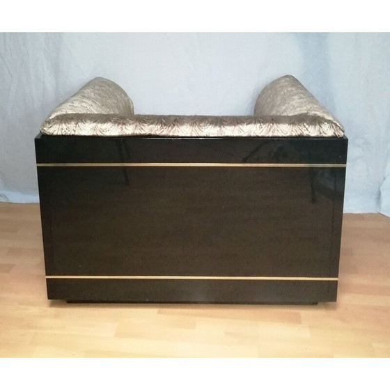 Image 1 of Vintage-Sessel aus Seide von Pierre Cardin, 1970er-1980er Jahre