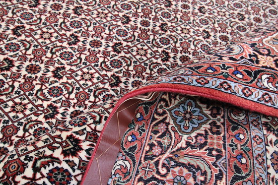 Image 1 of Original Handgeknüpfter Perserteppich Bidjar Takab Sehr Fein Geknüpft 301 X 204 Cm Top Zustand