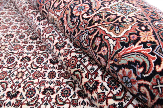 Image 1 of Original Handgeknüpfter Perserteppich Bidjar Takab Sehr Fein Geknüpft 301 X 204 Cm Top Zustand