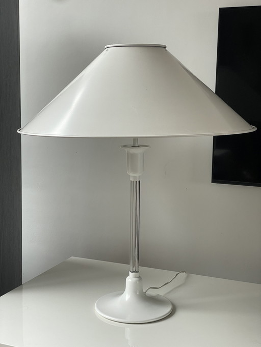 Vintage Ingo Maurer Plexola Tischlampe