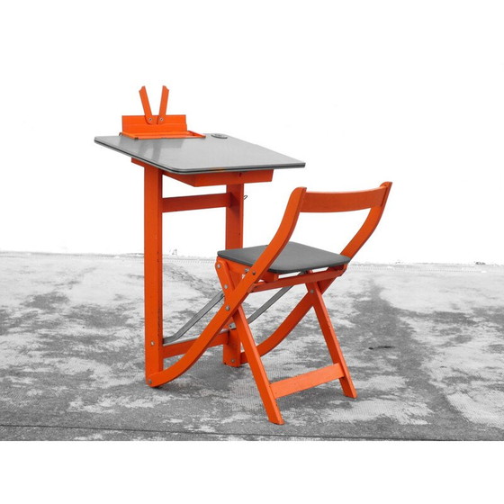 Image 1 of Vintage Kinderschreibtisch aus Holz von Reguitti, 1960