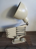 Scherenlampe - Industrial - Wandlampe - Grau - Metall - 1950/1960
