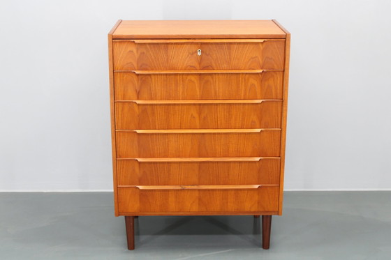 Image 1 of 1960S Dänische Teak Kommode