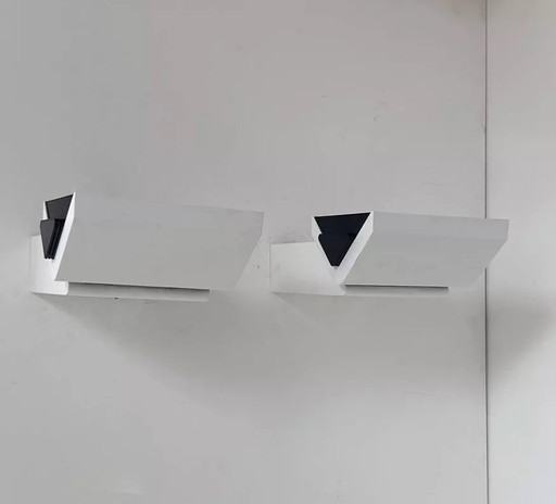 2X Orientierbare Wandleuchte Vintage