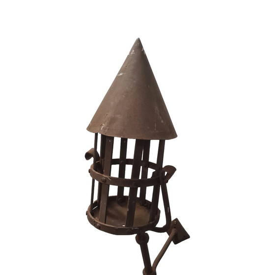 Image 1 of Mittelalterliche französische Wandlaternen aus Schmiedeeisen, 1970er Jahre