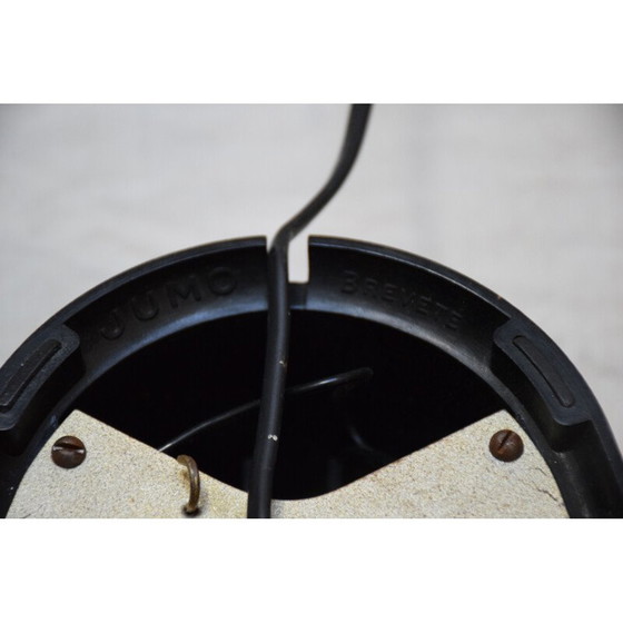 Image 1 of Paar Bolidenlampen aus braunem Bakelit von Lucidus Bloc für Gustav Miklos, 1945