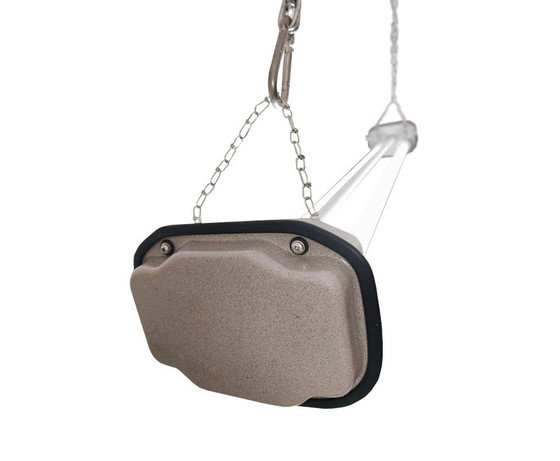 Image 1 of Große Vintage-Hängeleuchte - Industrielle Neon-Rampe - Loft - 1970