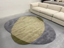 Brink En Campman Element Chad Teppich Grau Grün 204X240