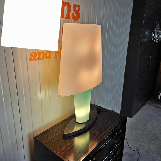 Image 1 of Fontana Arte XL Lampe, Glas