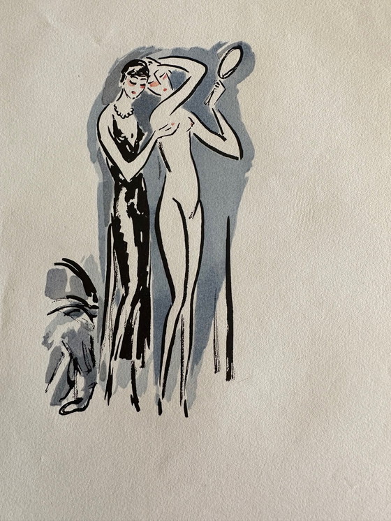 Image 1 of Kees van Dongen La Garconne 1925 Pochoir