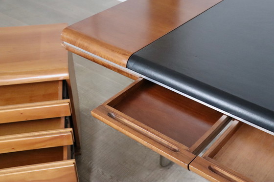 Image 1 of Skipper Chefschreibtisch + Anrichte von Hans von Klier