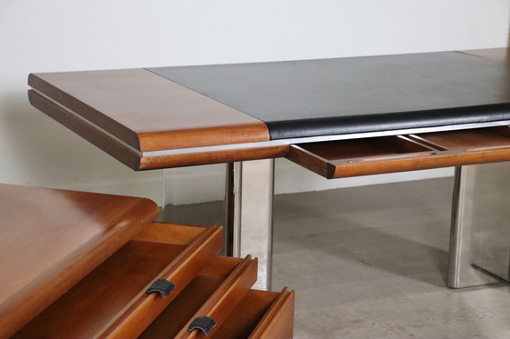 Image 1 of Skipper Chefschreibtisch + Anrichte von Hans von Klier