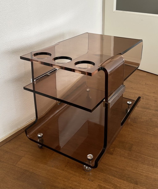 Vintage-Space-Trolley von Roche Bobois