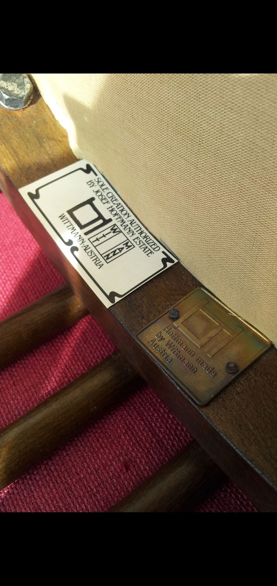 Image 1 of 2 x Josef Hoffmann Fledermaus stoelen