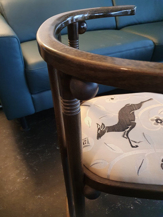 Image 1 of 2 x Josef Hoffmann Fledermaus stoelen