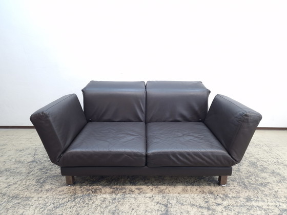 Image 1 of Brühl Moule Sofa Ledersofa Couch Markensofa Designersofa Funktion 