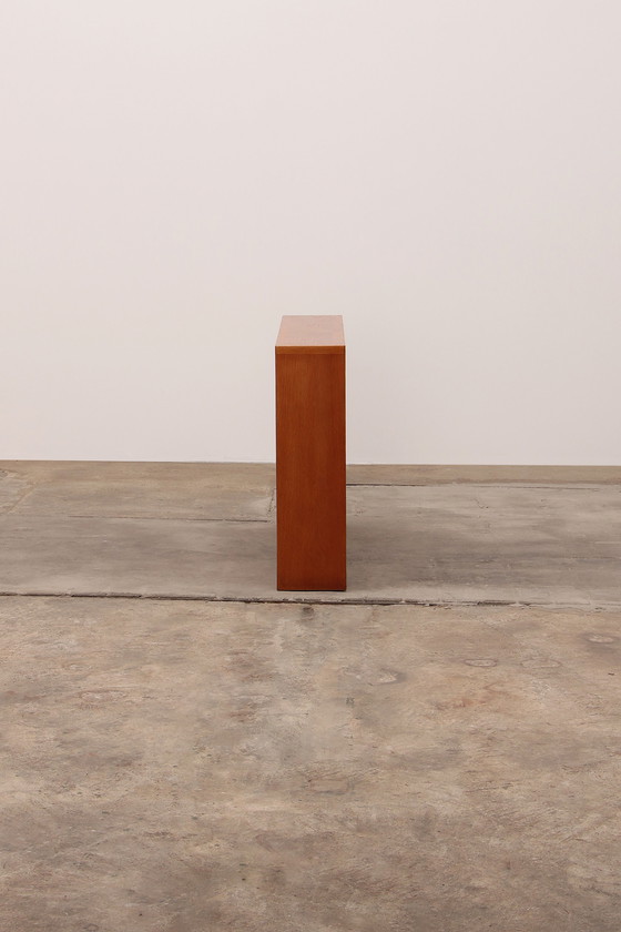 Image 1 of Modularer Buchenholz-Zweierraumteiler mit Bänken 1970 Italien