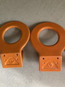 4x Retro Kleiderhaken