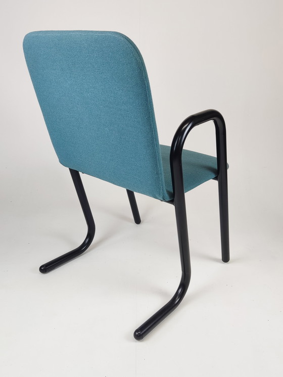 Image 1 of 4x Mid Century Memphis Milano Stuhl im italienischen Design