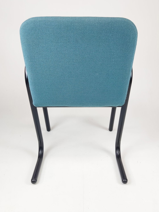 Image 1 of 4x Mid Century Memphis Milano Stuhl im italienischen Design