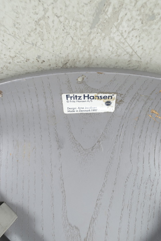 Image 1 of 2x Arne Jacobsen für Fritz Hansen Stuhl
