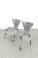 2x Arne Jacobsen für Fritz Hansen Stuhl