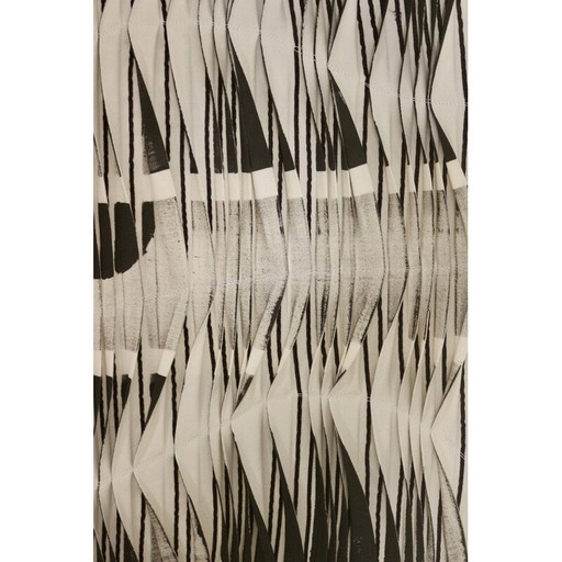 Vintage-Gemälde mit Wellen- und Reliefeffekt