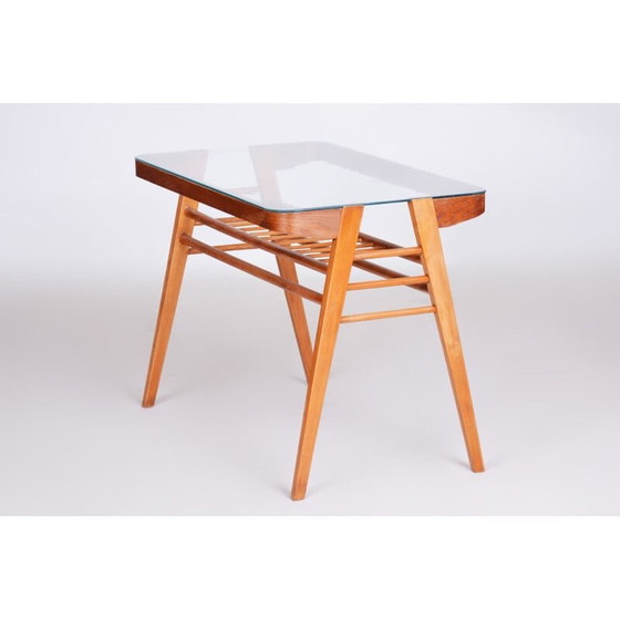 Image 1 of Mid Century Beistelltisch aus Holz, 1950er Jahre