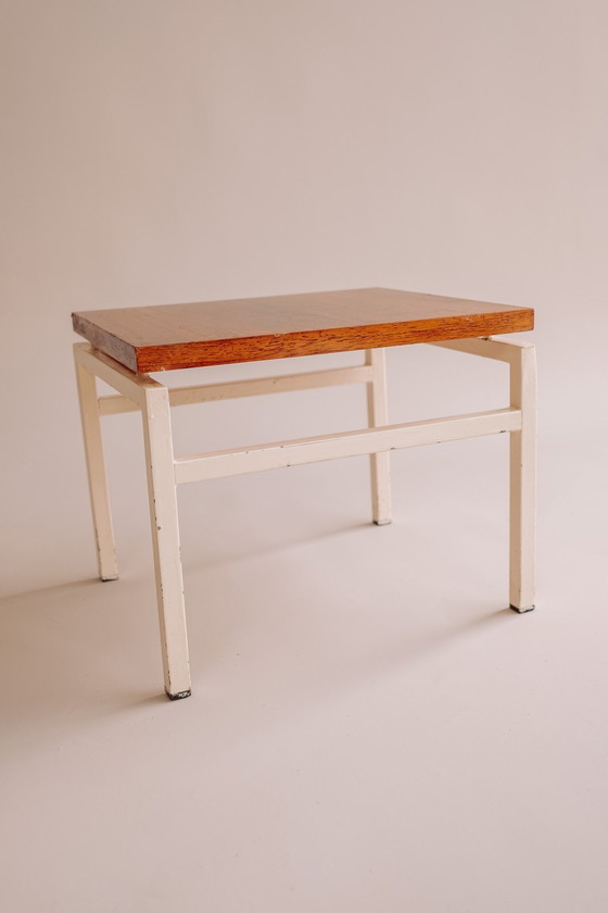 Image 1 of Vintage Pallisander Beistelltisch aus Holz mit schwimmender Platte