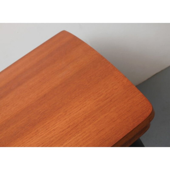 Image 1 of Vintage ausziehbarer Esstisch Teak, 1960er Jahre