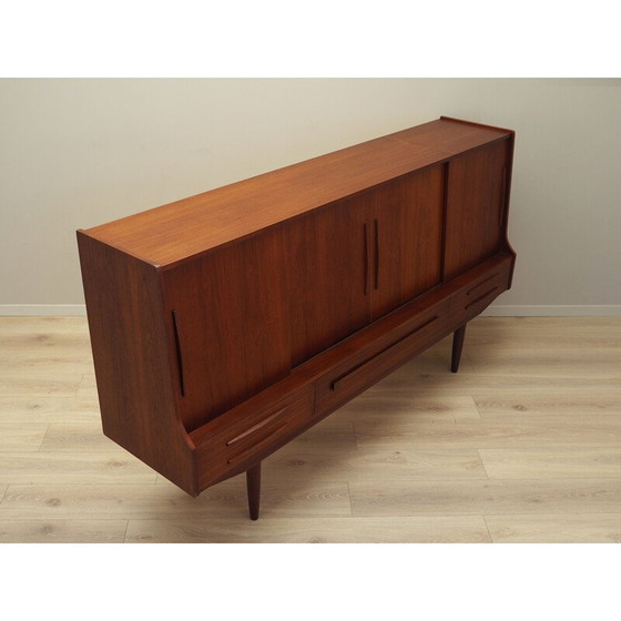 Image 1 of Vintage Teakholz Highboard, Dänemark 1960er Jahre