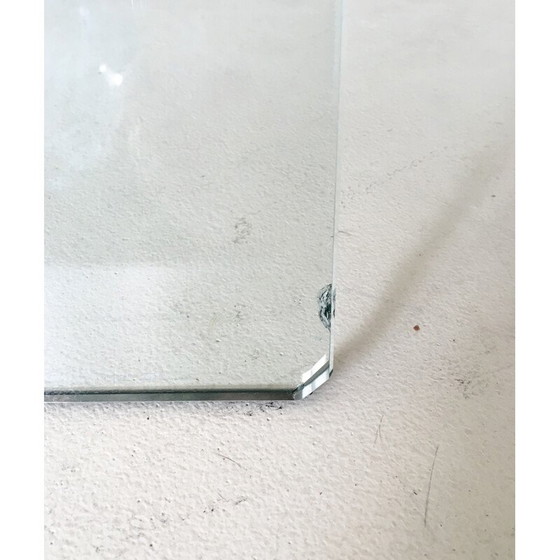 Image 1 of Vintage Couchtisch aus Glas von Peter Ghyczy, 1980
