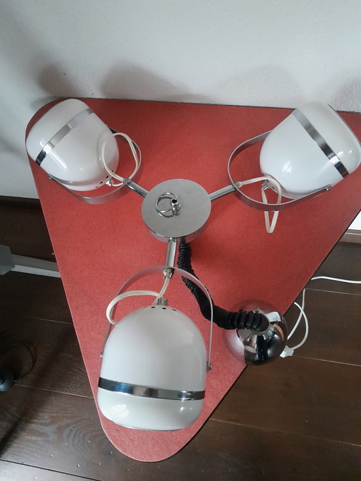 Space Age 3 Bein Eyeball Lampe