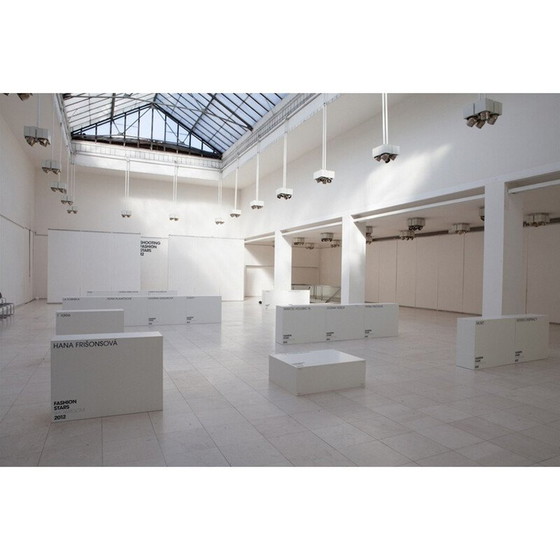 Image 1 of Vintage-Industrielampe von arch Ladislav Vrátník für die Galerie Mánes