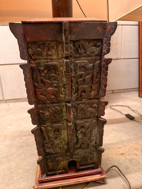 Image 1 of Chinesische Bronze-Lampen