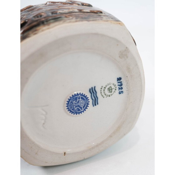 Image 1 of Vintage-Vase aus Steingut von Royal Copenhagen