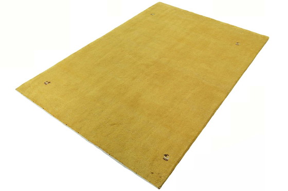 Image 1 of Gabbeh Loribaft Teppich – Gelb – 215 X 152 Cm – Neu