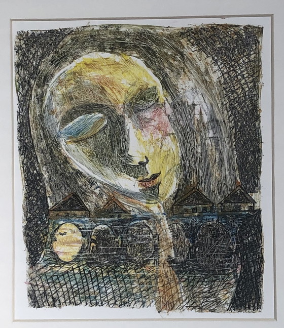 Image 1 of 4x Minh Tran-Gemälde