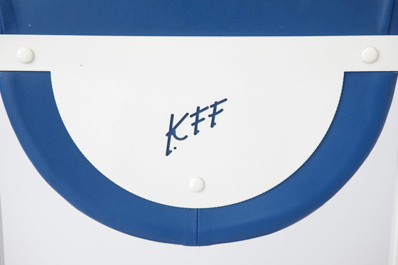 Image 1 of 2 Esszimmerstühle von Karl Friedrich Förster für Hersteller KFF Deutschland, 1980er Jahre, 3er Set