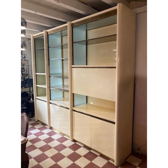 Image 1 of Vintage-Leuchtenregal von Jean Claude Mahey für Roche Bobois, 1980