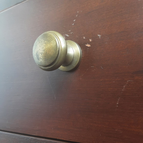 Image 1 of Vintage-Schallplattenschrank aus Holz