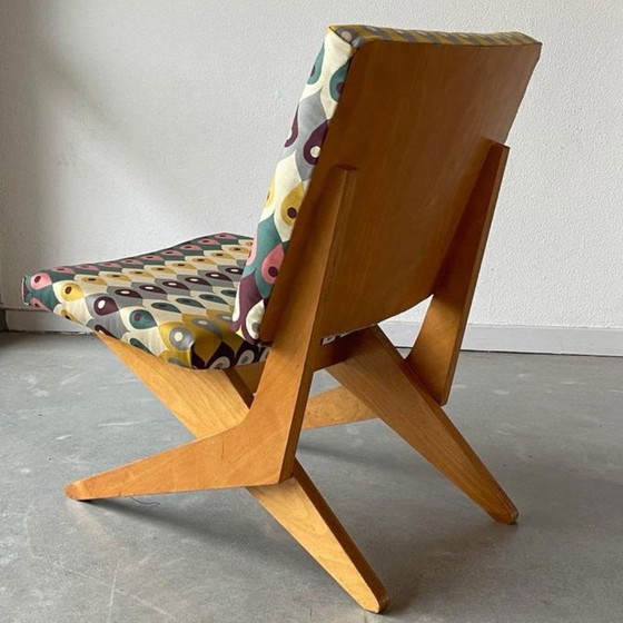 Image 1 of Modell Fb18 Scissor Lounge Chair von Jan Van Grunsven für Pastoe