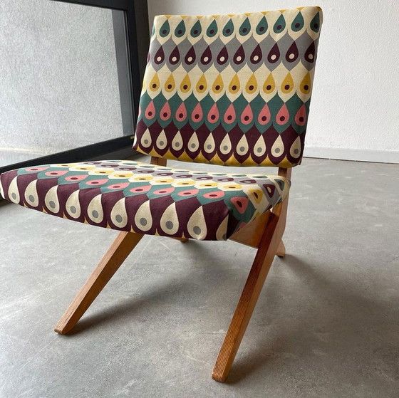 Image 1 of Modell Fb18 Scissor Lounge Chair von Jan Van Grunsven für Pastoe