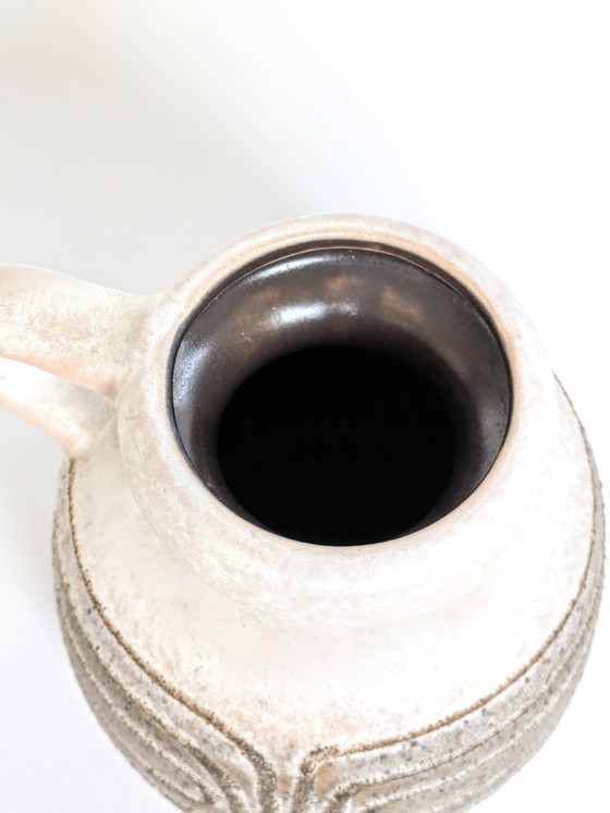 Image 1 of Midcentury Keramik Vase | Veb Halbensleben Pitcher | West German Pottery 1960'S