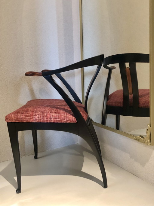 Giorgetti Progetti 63330 von Centro Ricerche Stühle 4 Stück